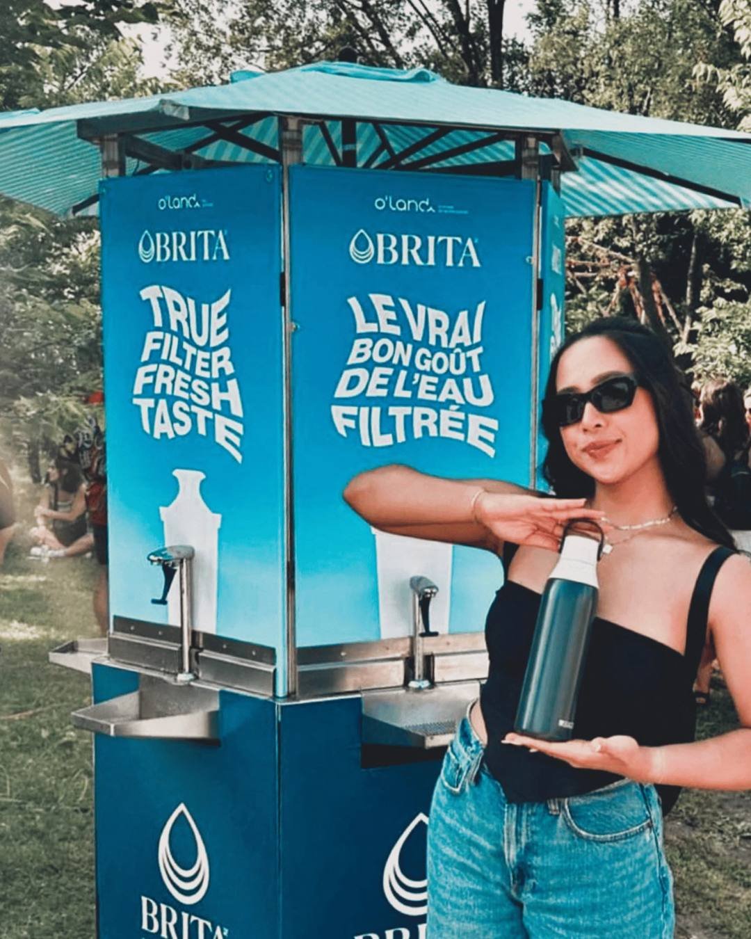 Brita branded Water Refill Station