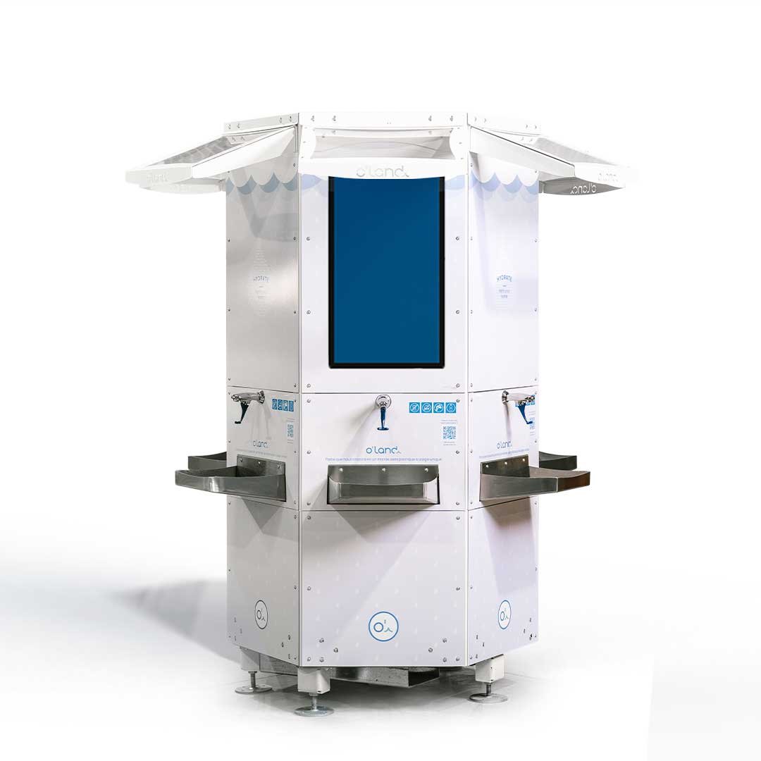 Premium 6-tap O'land water filling station